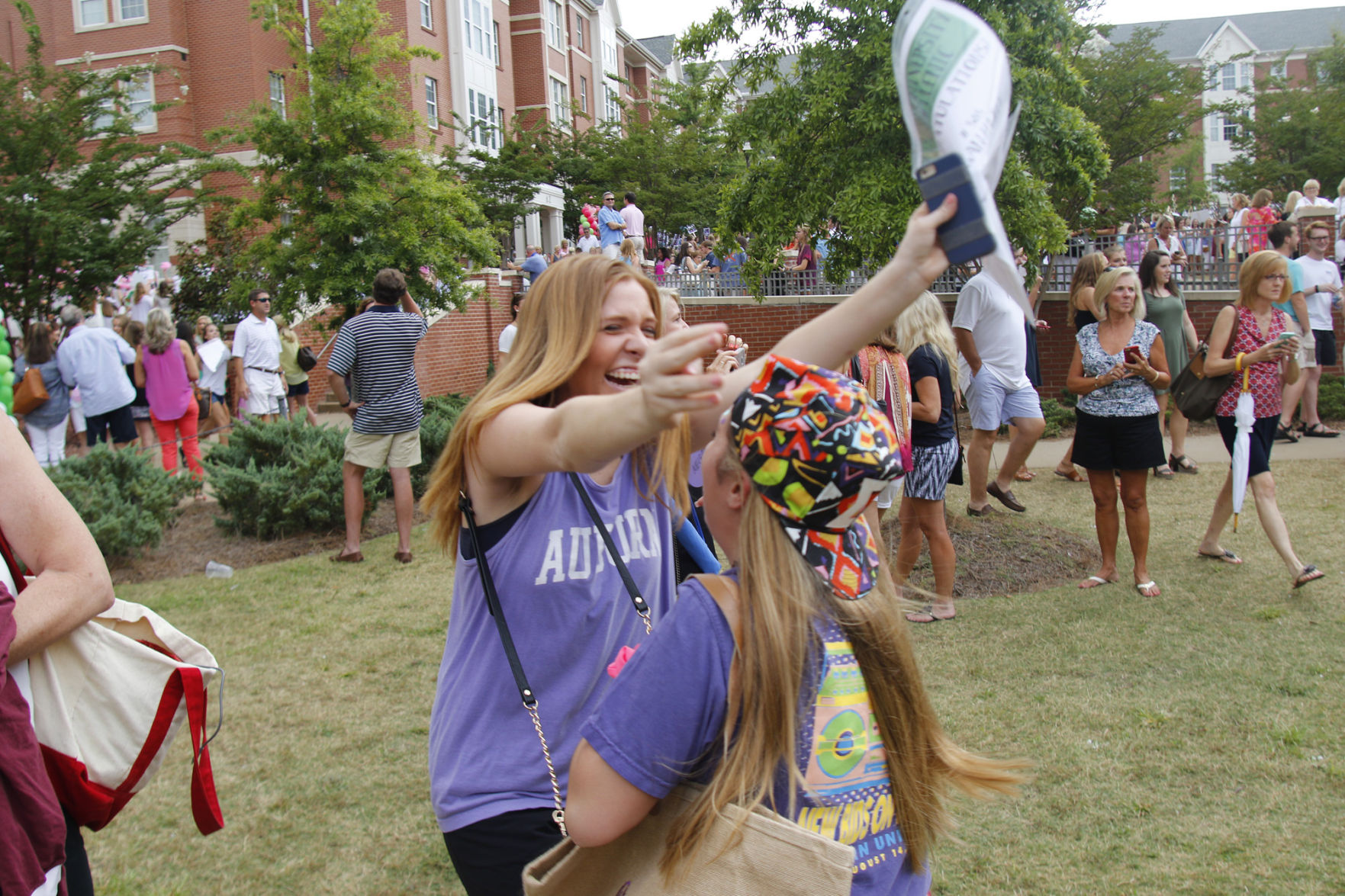 Auburn University bid day 2015